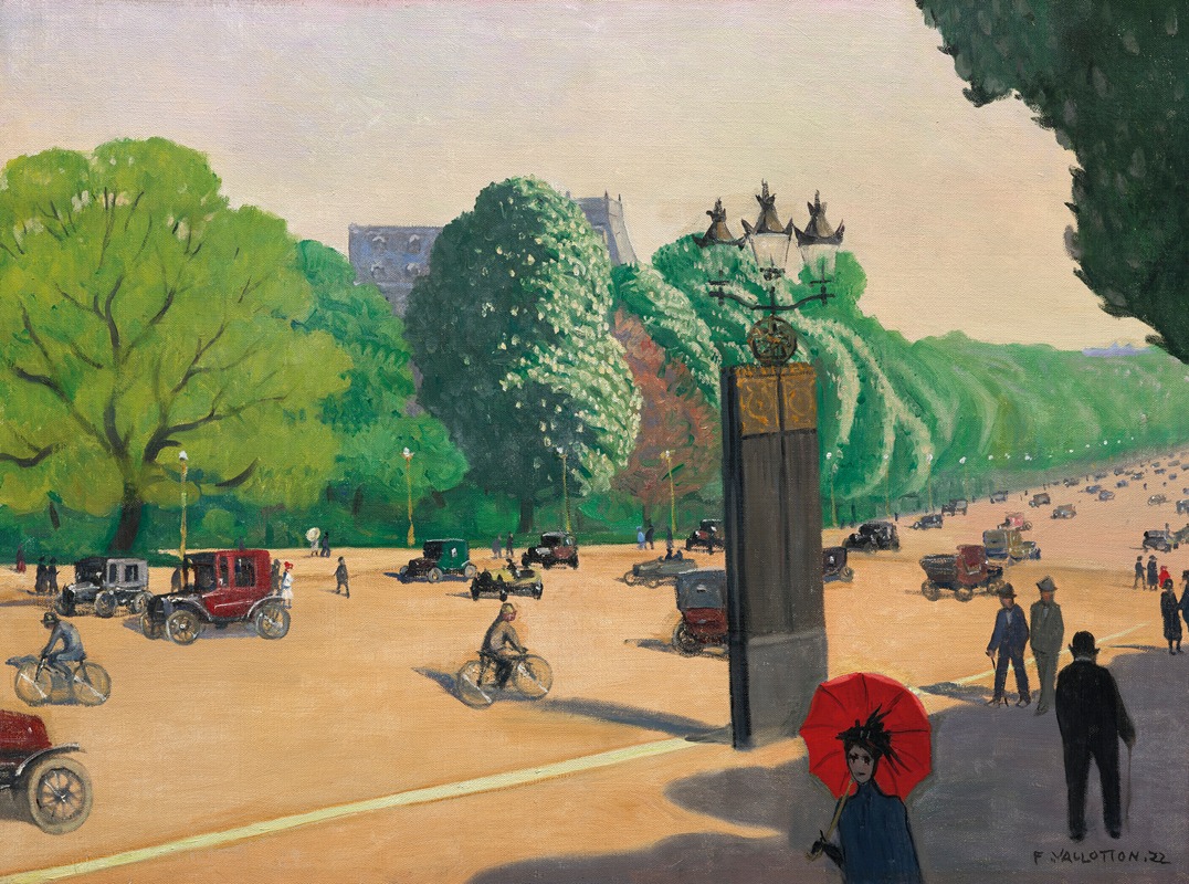 Félix Vallotton - La Porte Dauphine