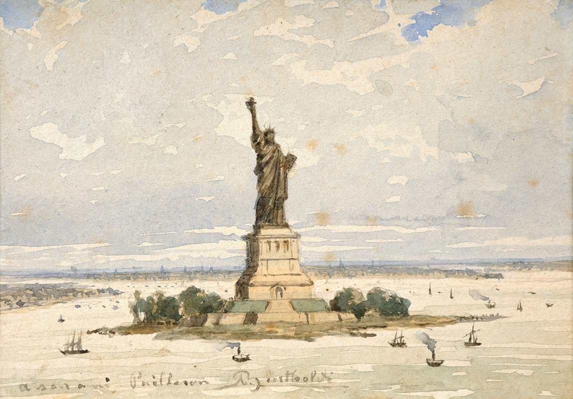 Frédéric Auguste Bartholdi - The statue of Liberty