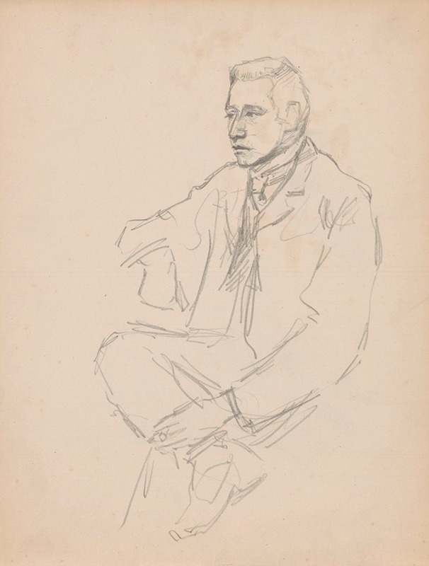 Jules Schmalzigaug - Seated Man