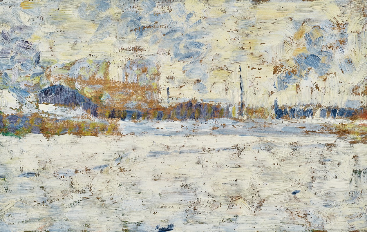 Georges Seurat - Hiver en banlieue