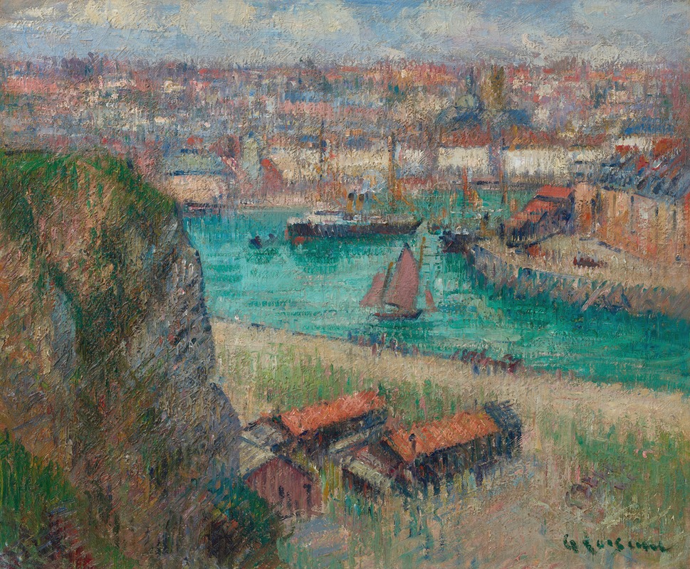 Gustave Loiseau - Dieppe