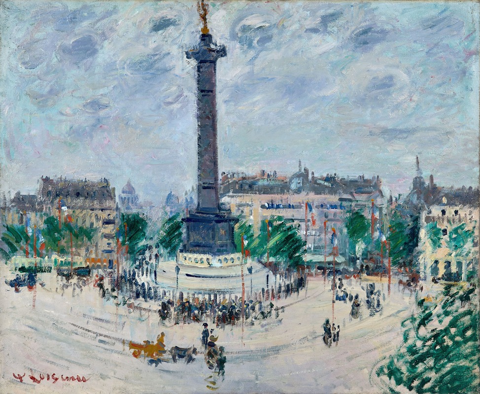 Gustave Loiseau - Place de la Bastille