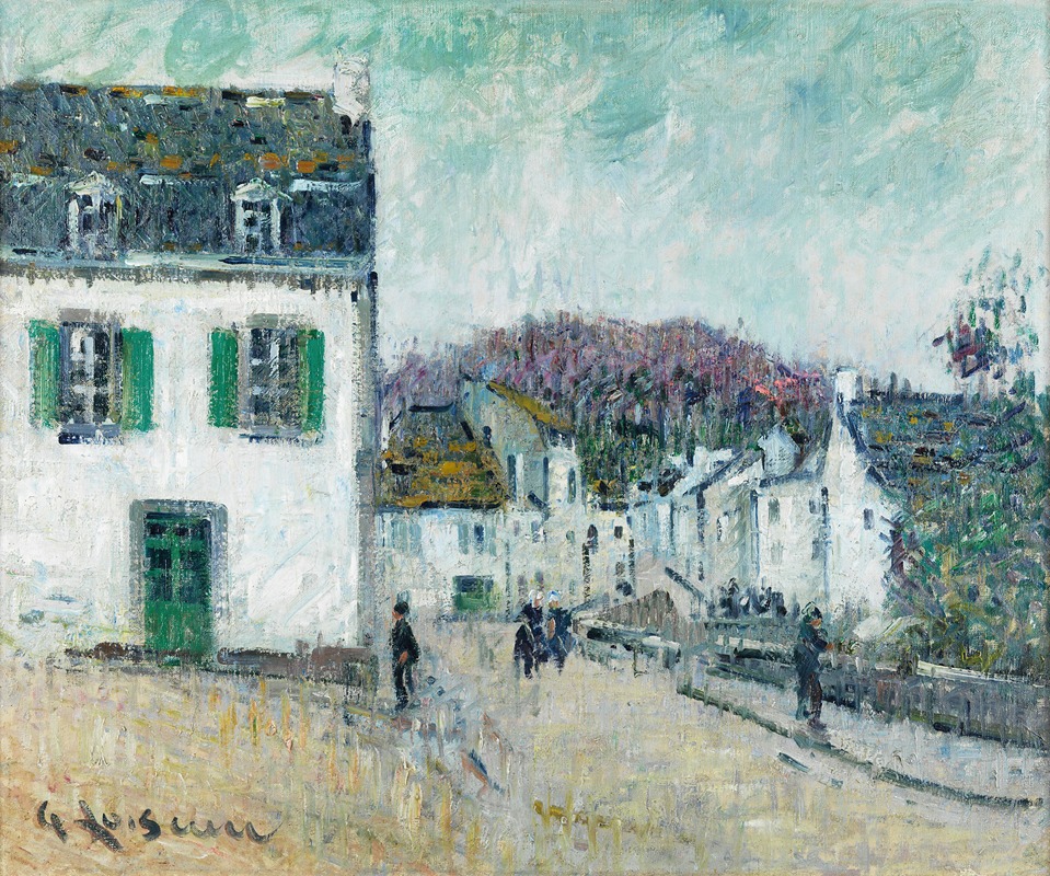 Gustave Loiseau - Rue à Pont-Aven