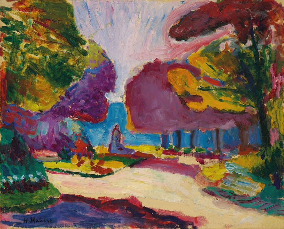 Henri Matisse - Jardin du Luxembourg, Paris