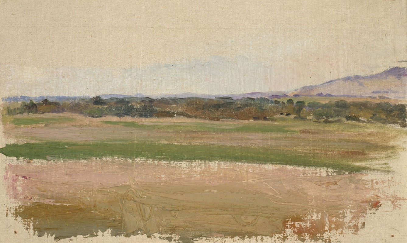 Jeanne Jegou-Cadart - Paysage montagneux