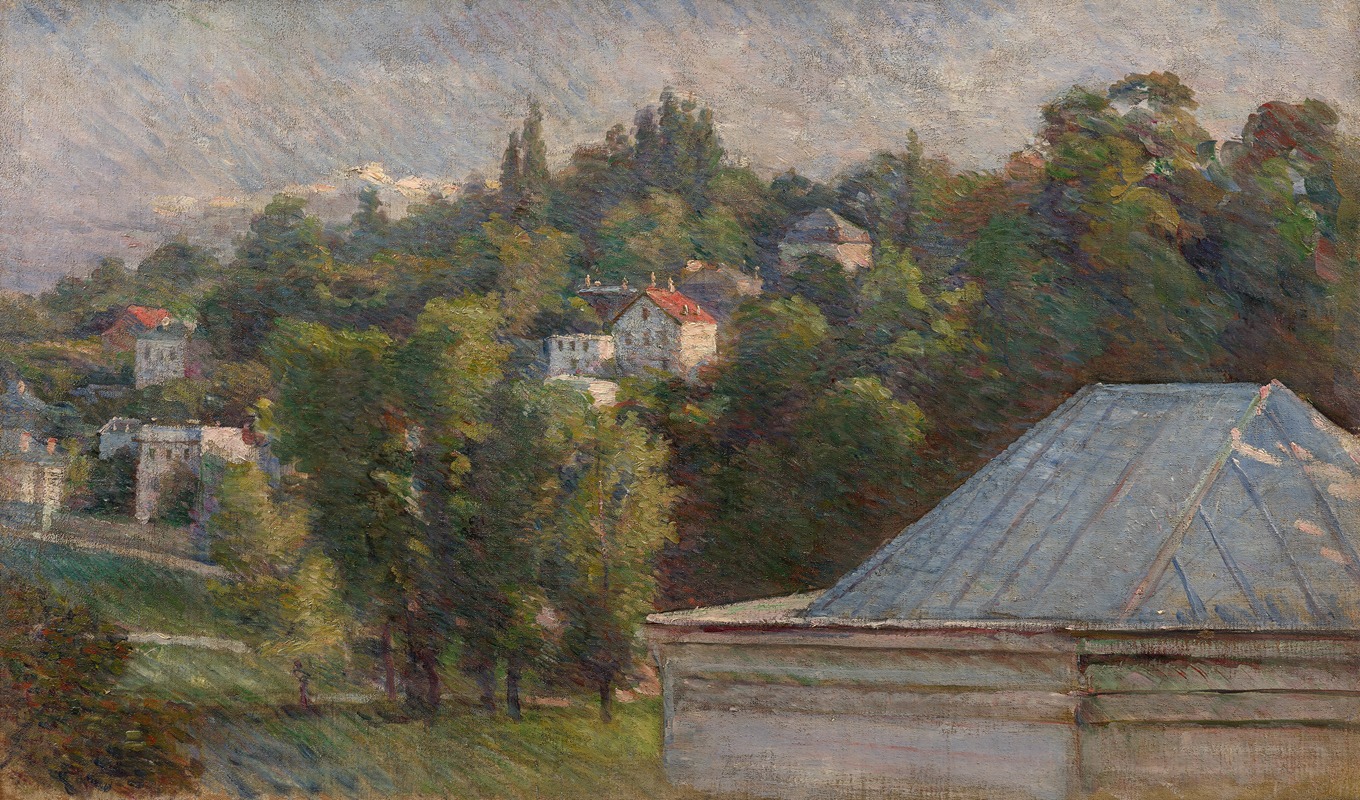 Marie Bracquemond - View of Sèvres