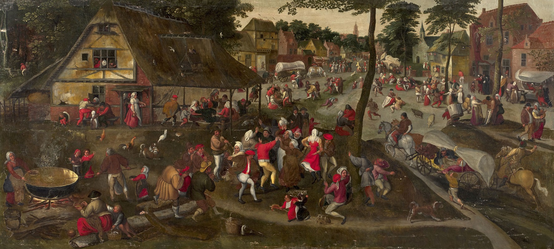 Marten van Cleve - The village festival