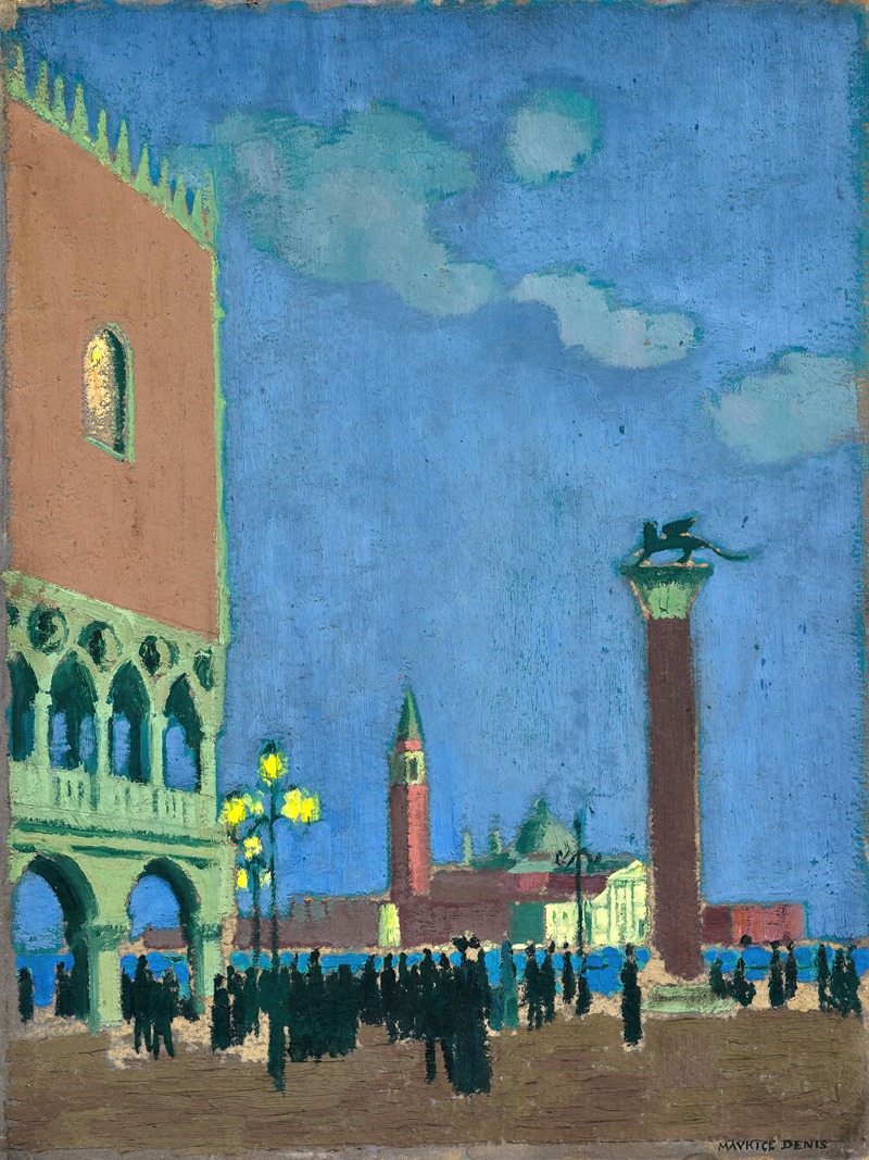 Maurice Denis - La Piazzetta, Venise