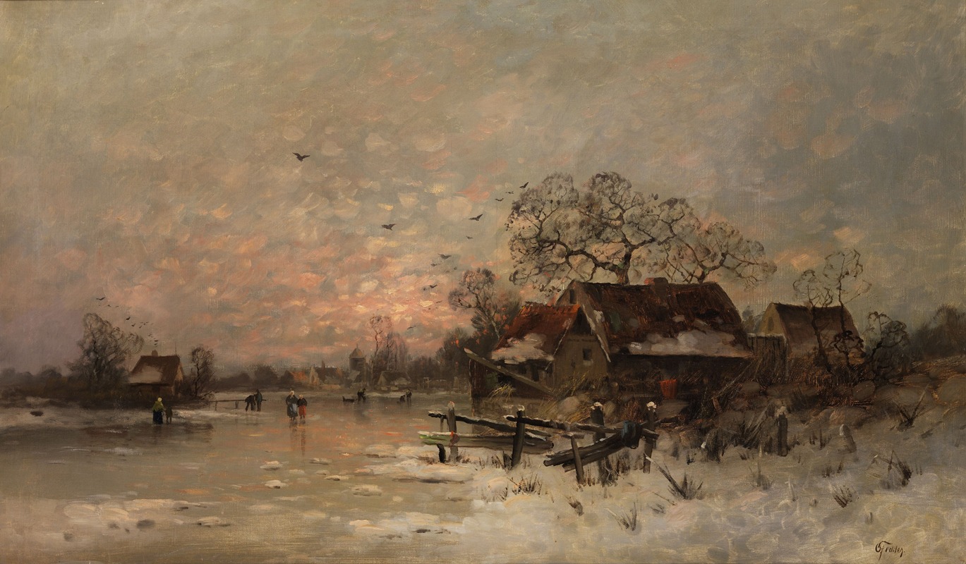 Otto Fedder - Winterlandschaft