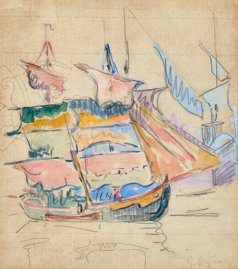 Paul Signac - Voiliers