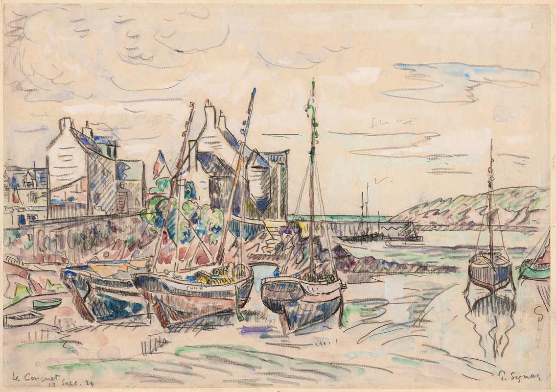 Paul Signac - Le Conquet