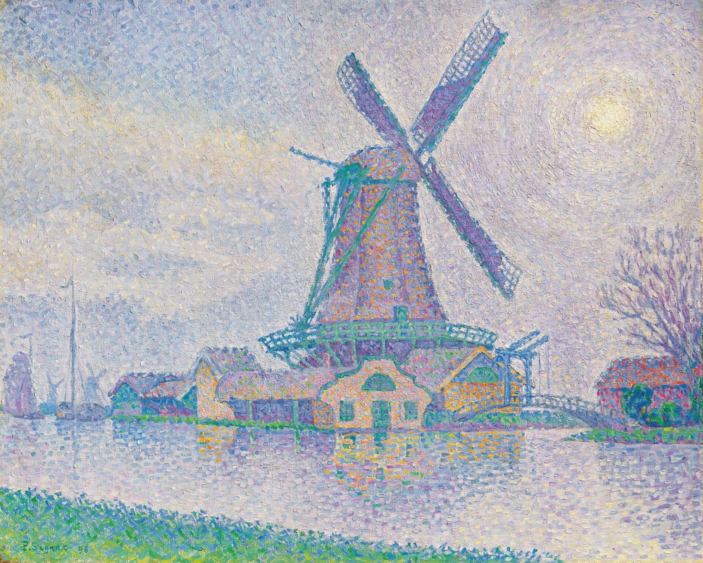 Paul Signac - Moulin d’Edam