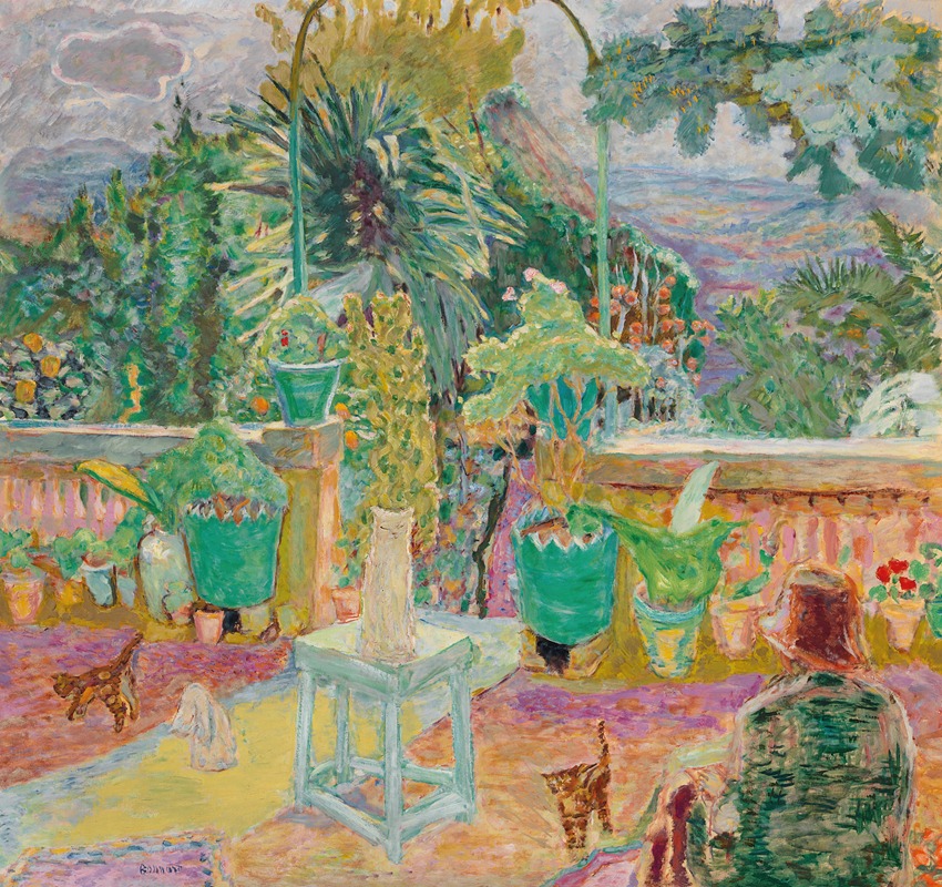 Pierre Bonnard - La Terrasse ou Une terrasse à Grasse