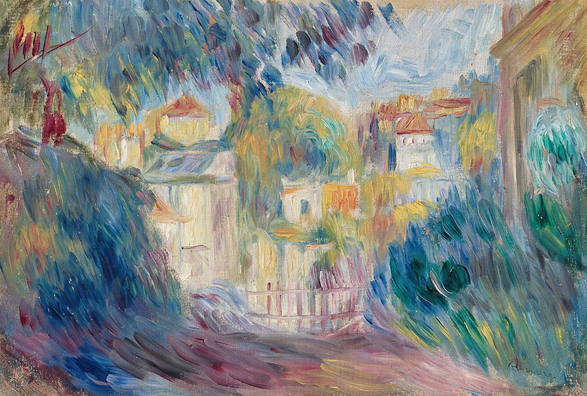 Pierre-Auguste Renoir - Jardin à Montmartre