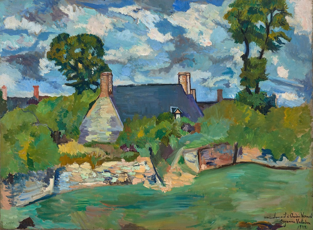 Suzanne Valadon - Paysage de Genêt