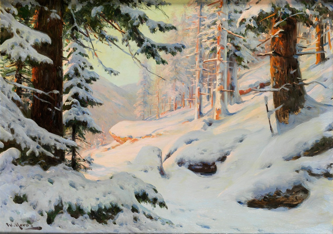 Walter Moras - Winter sun