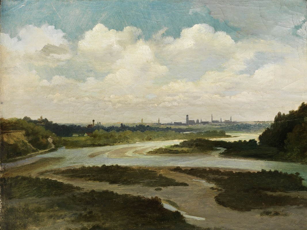 Wilhelm Lichtenheld - Isar valley with views to Munich