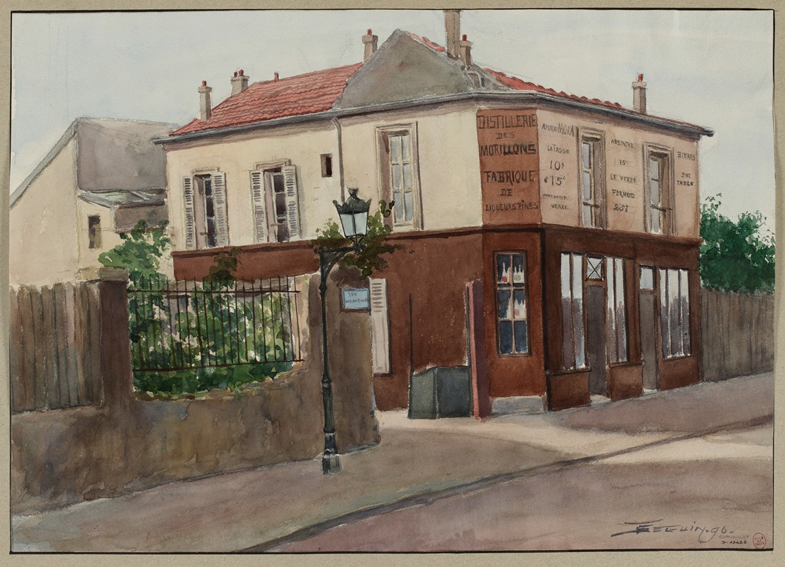 F. Séguin - Angle de l’impasse Carlier et au 24 rue des Morillons, Vaugirard