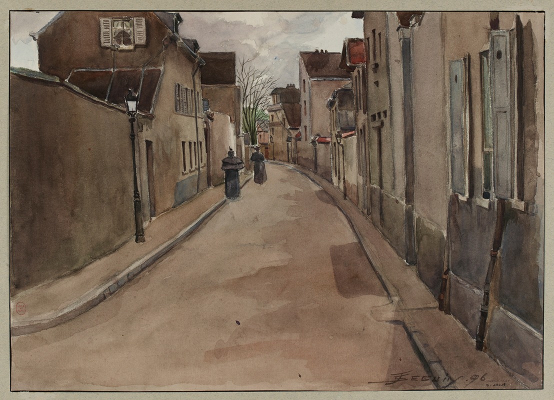 F. Séguin - La rue Olivier de Serres, de la rue d’Alleray 1er tronçon Vaugirard