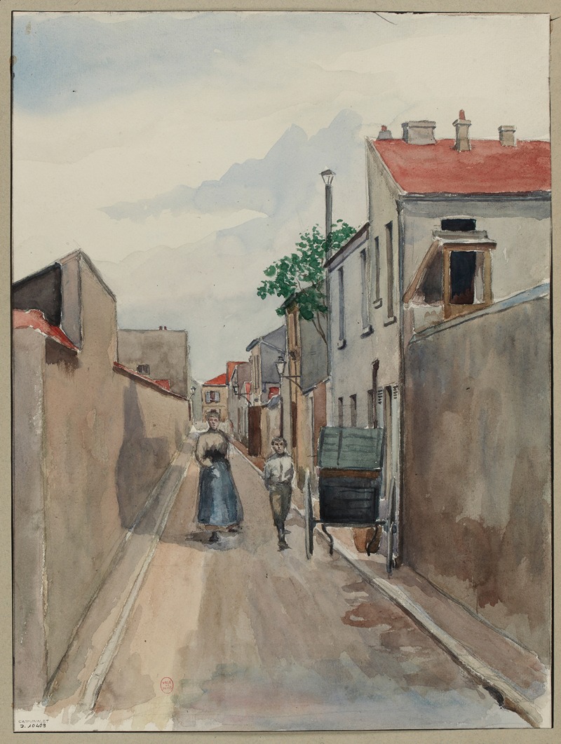 F. Séguin - Passage Drouait (de la rue des Morillons à la rue de Nice la Frontière)