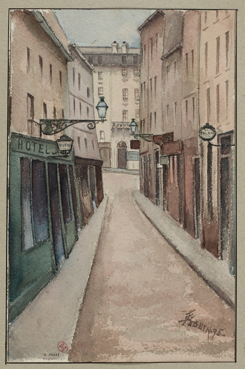 F. Séguin - Rue Bernard Palissy