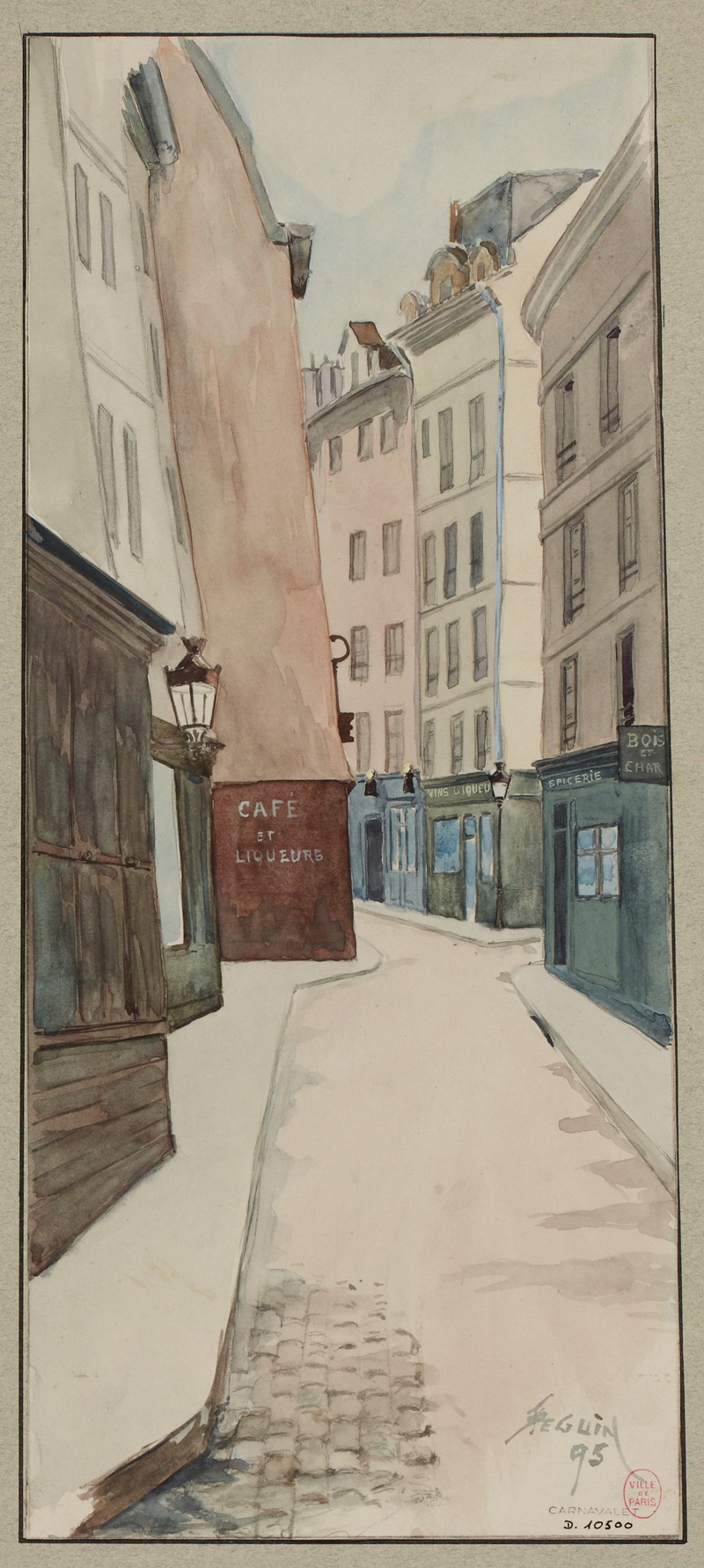 F. Séguin - Rue de Lanneau