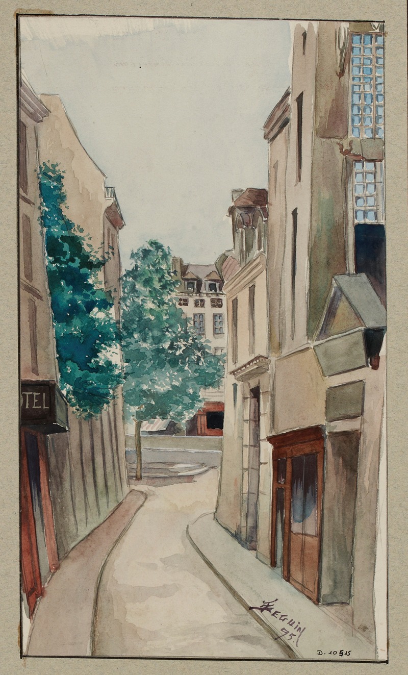 F. Séguin - Rue des Grands Augustins