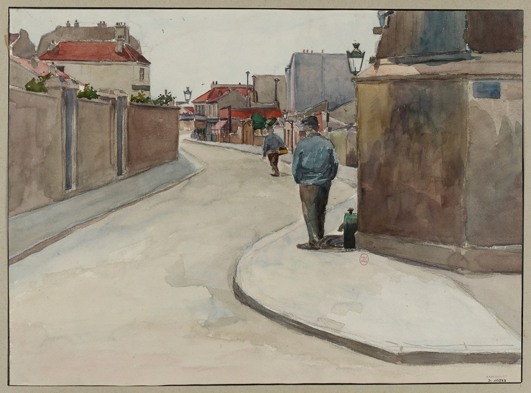 F. Séguin - Rue des Morillons, de la rue Labrouste