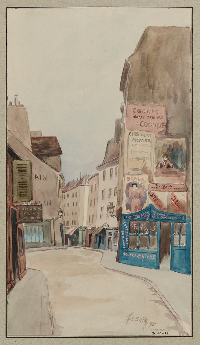 F. Séguin - Rue Descartes