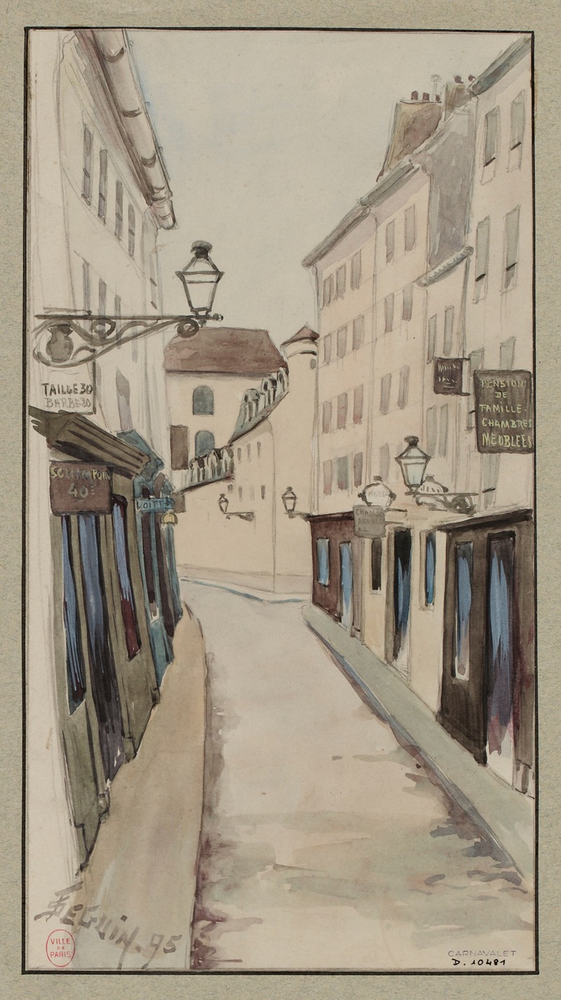 F. Séguin - Rue du Pot-de-Fer