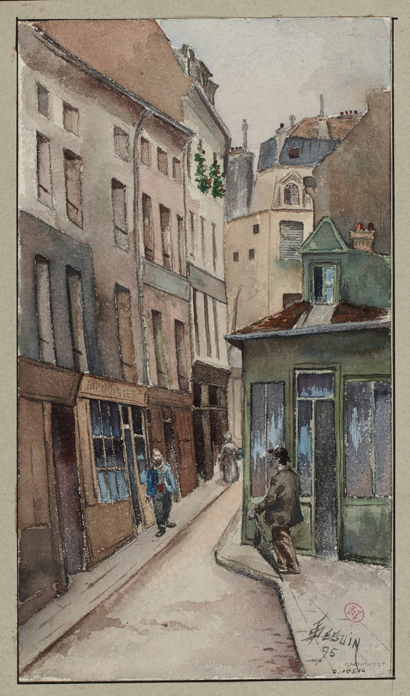 F. Séguin - Rue du Sabot