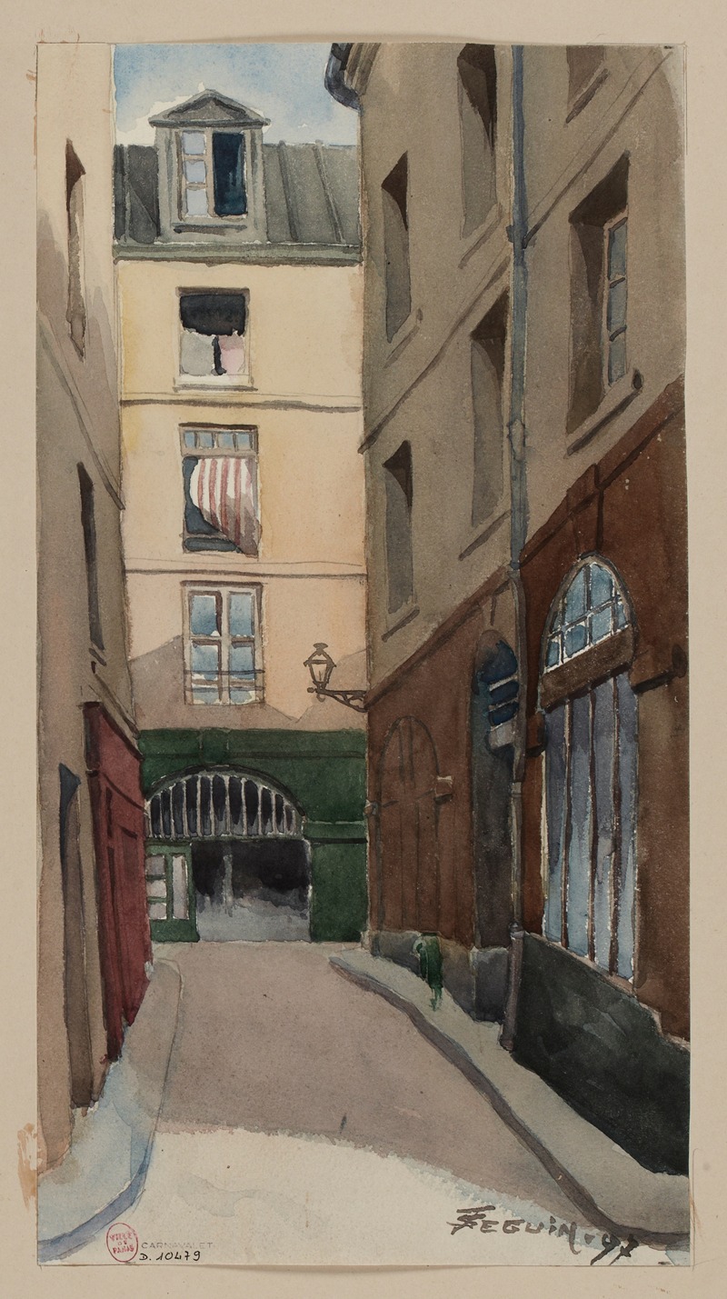 F. Séguin - Rue Eginhard