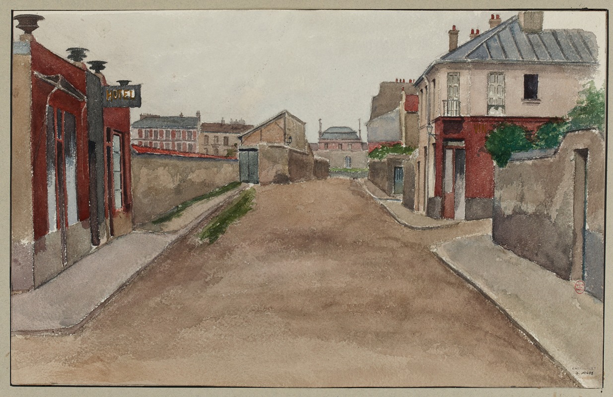 F. Séguin - Rue Fizeau (anciennement rue de Nice la Frontière)