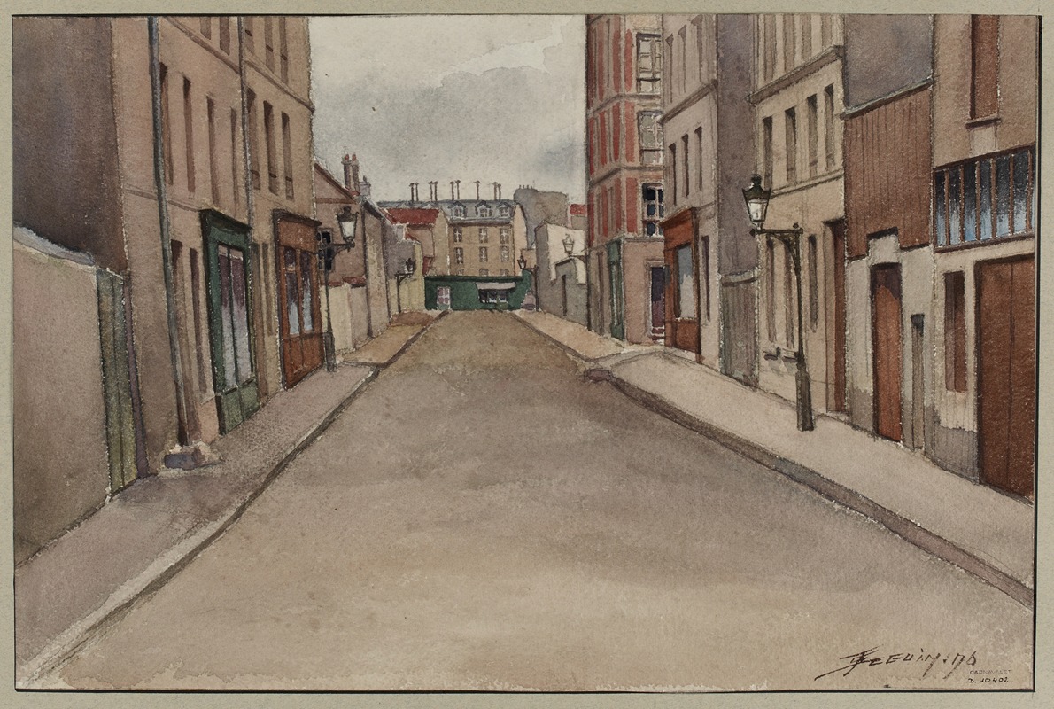 F. Séguin - Rue Franquet