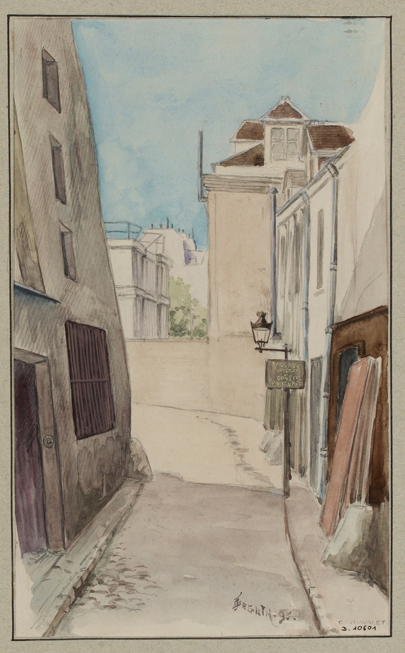 F. Séguin - Rue Fromentel