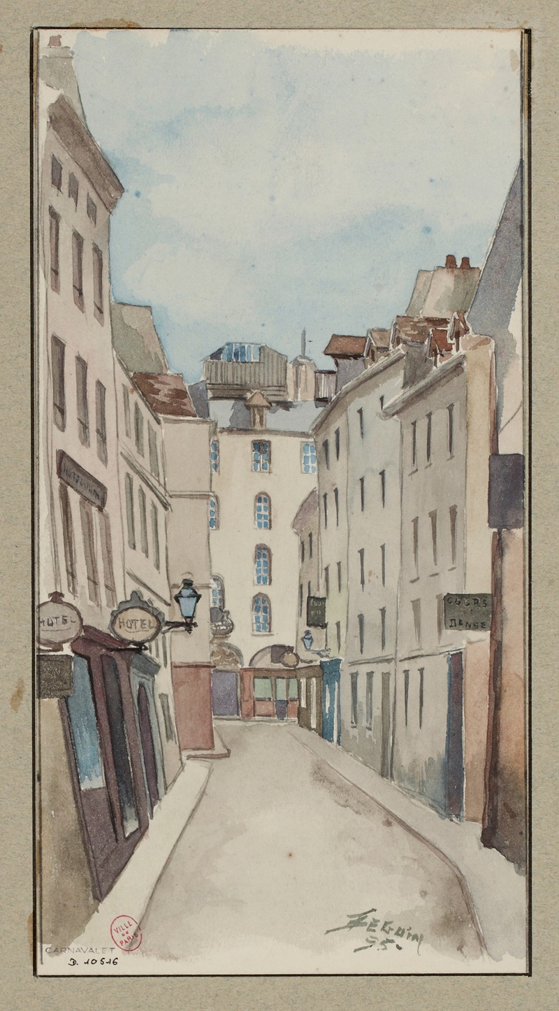 F. Séguin - Rue Gît le Cœur