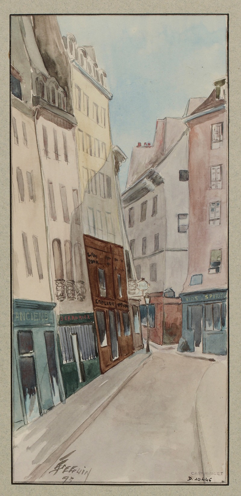 F. Séguin - Rue Jean de Beauvais