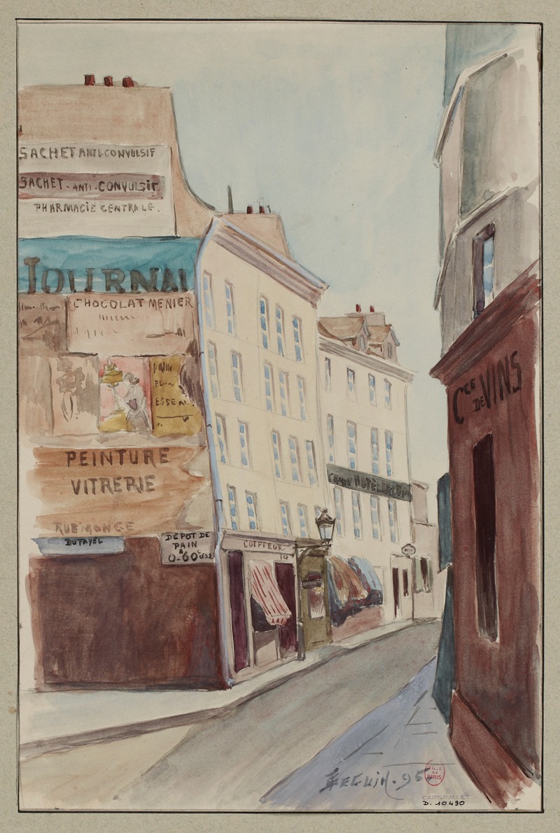 F. Séguin - Rue Lacépède