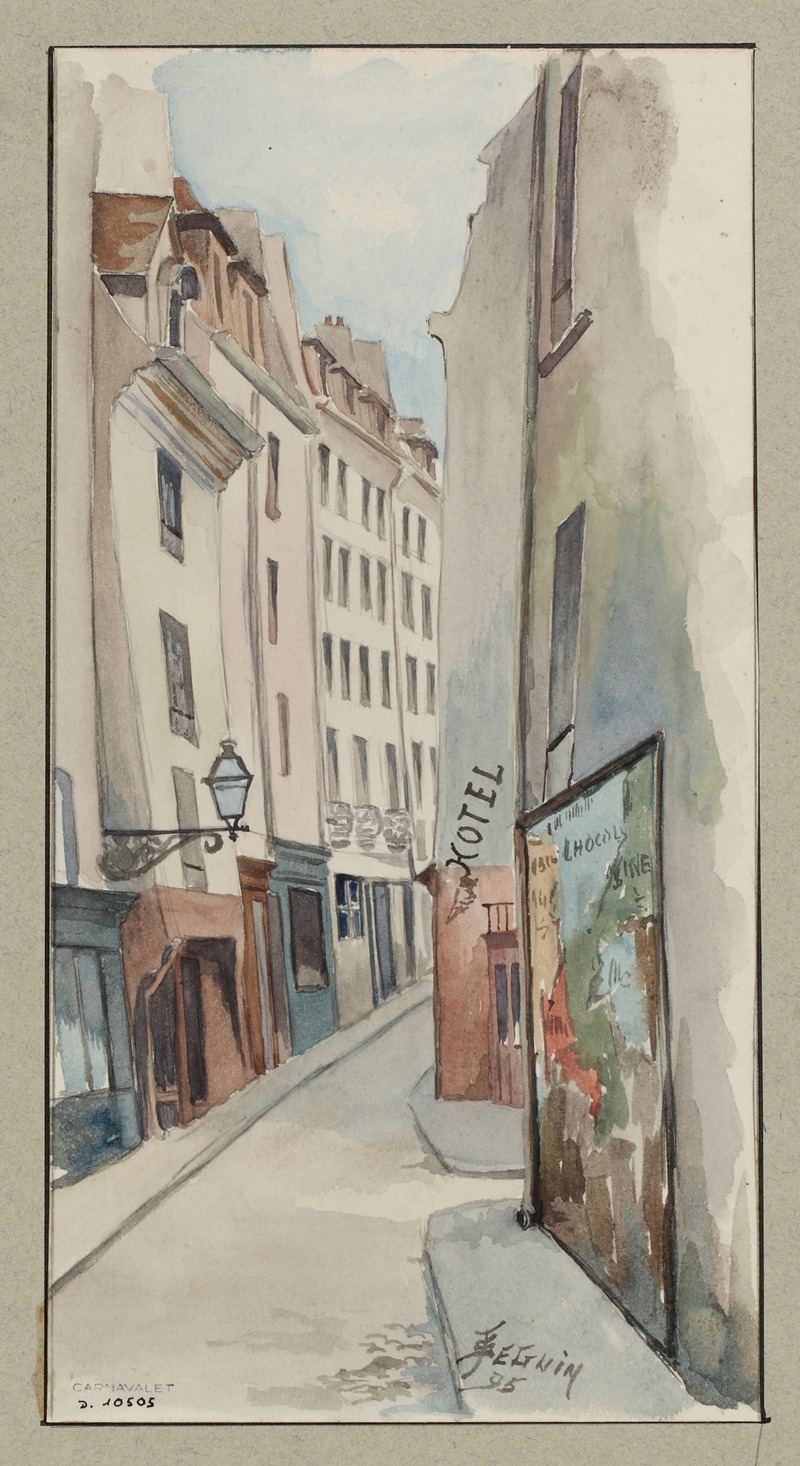 F. Séguin - Rue Zacharie