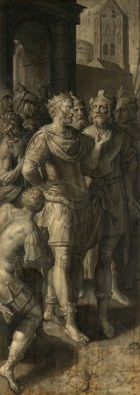 Maerten De Vos - The Burial of Sarah