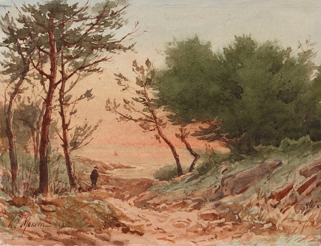 Henri Laurent Mouren - Paysage