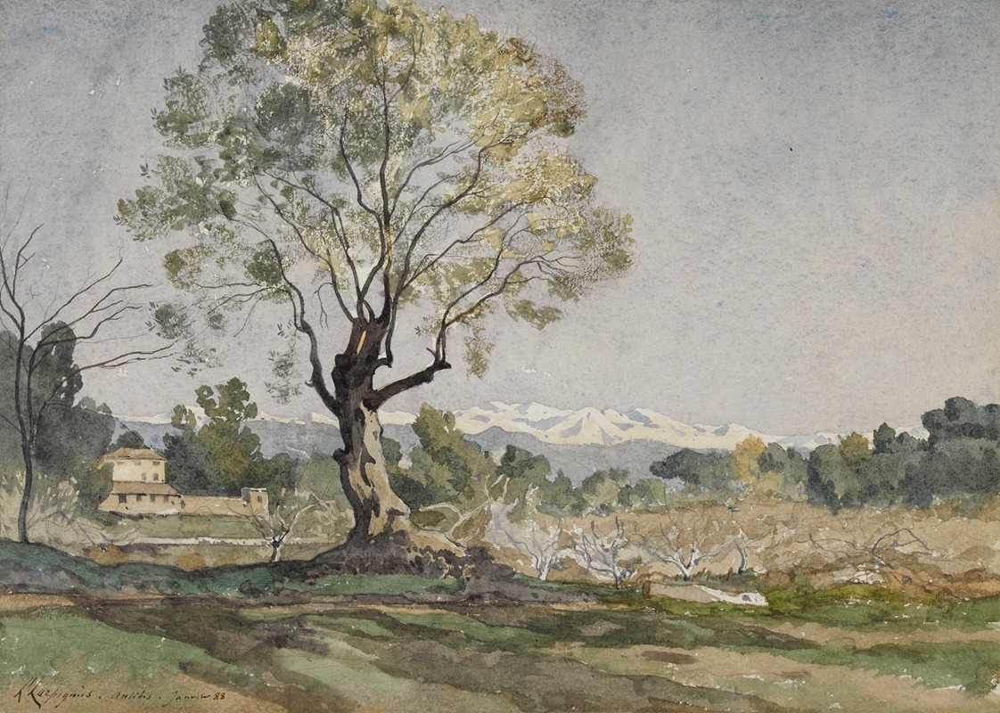 Henri-Joseph Harpignies - Antibes