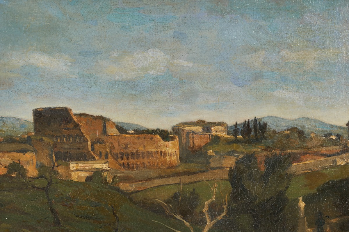 Henri-Joseph Harpignies - Le Colisée à Rome