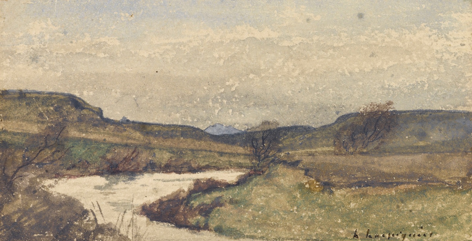 Henri-Joseph Harpignies - Le ruisseau