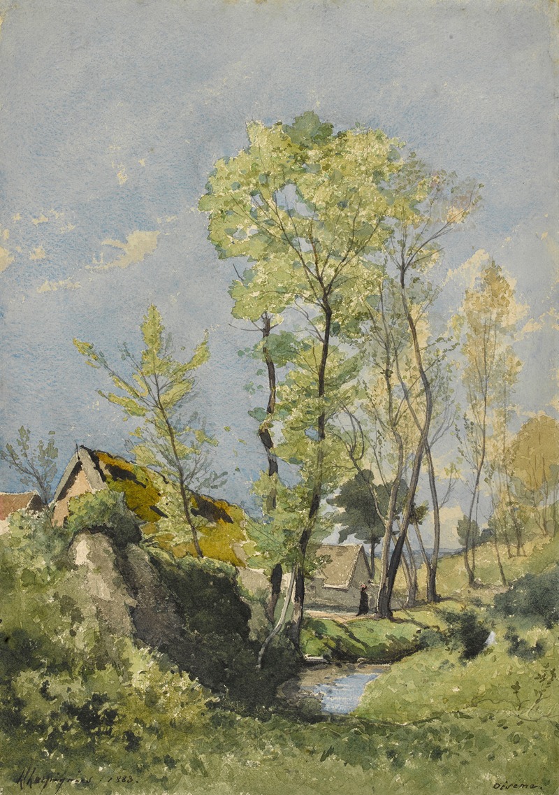 Henri-Joseph Harpignies - Paysage