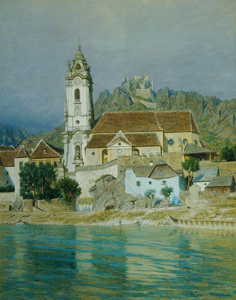 Maximilian Suppantschitsch - Die Stiftskirche in Dürnstein