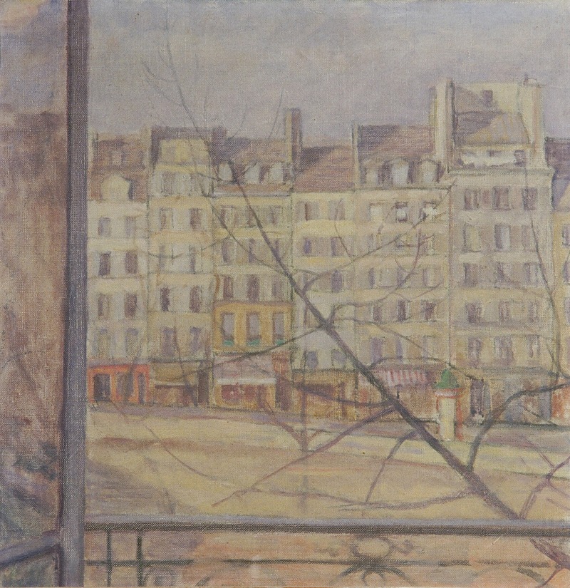 Walther Gamerith - Blick vom Quai d’ Anjou in Paris