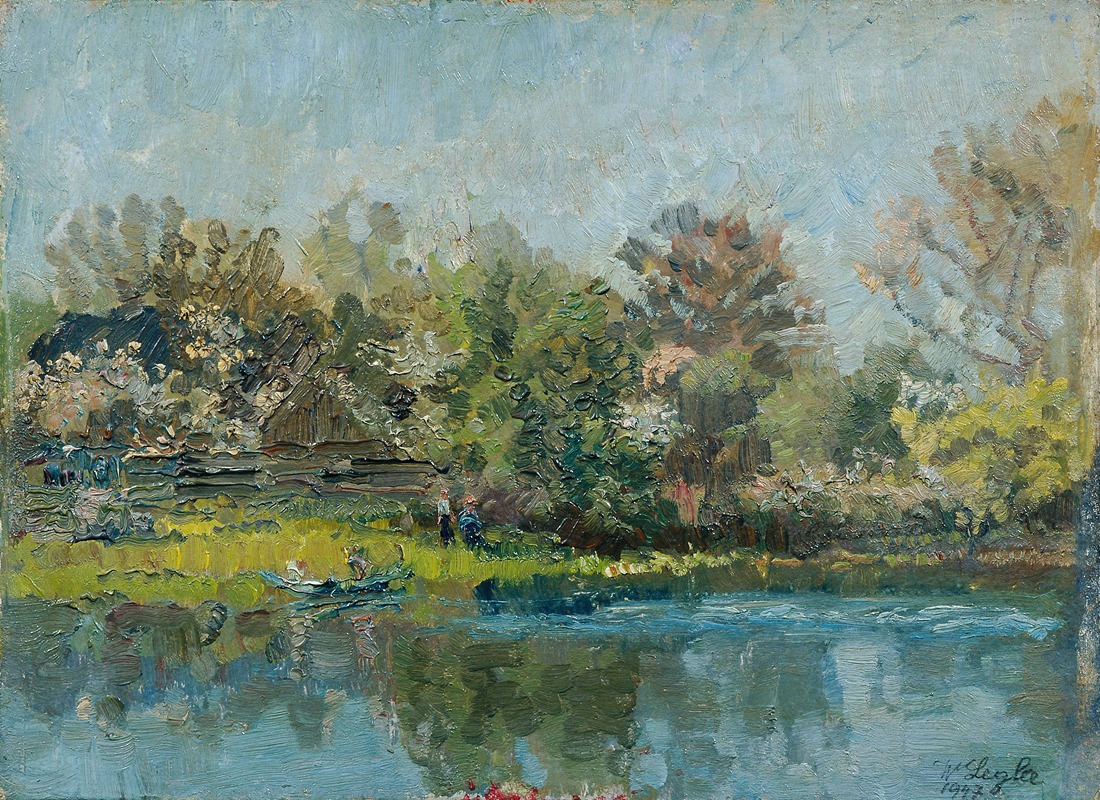 Wilhelm Legler - Alte Donau