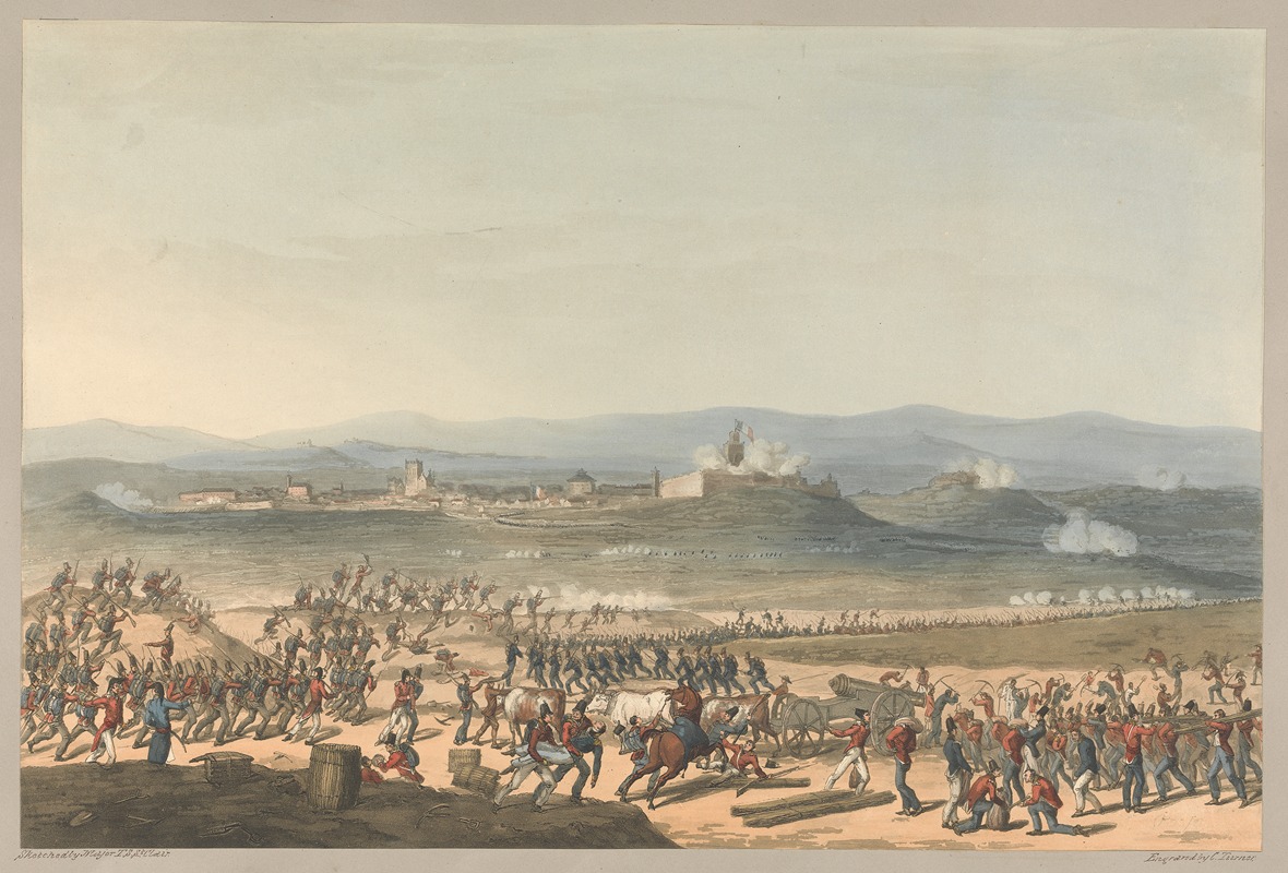 Charles Turner - Badajos during the Siege of June 1811