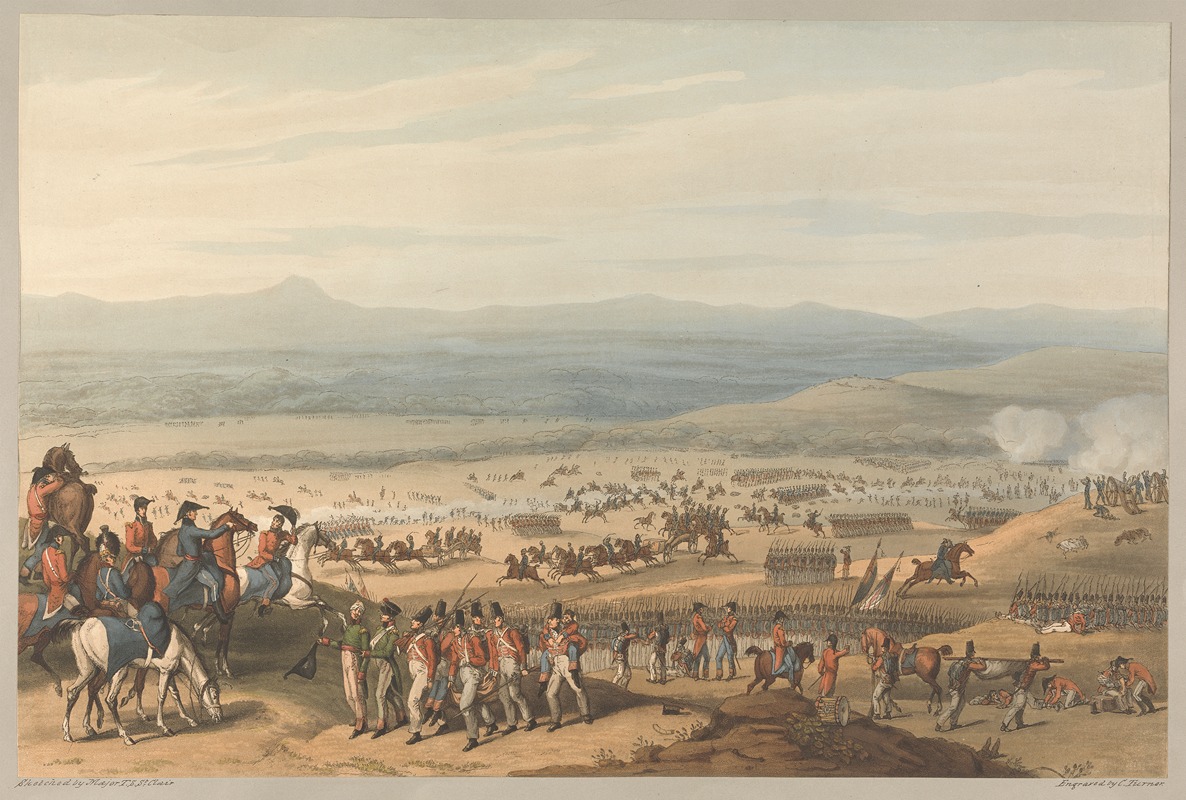 Charles Turner - Battle of Fuontes d’Ouoro, 5th July 1811